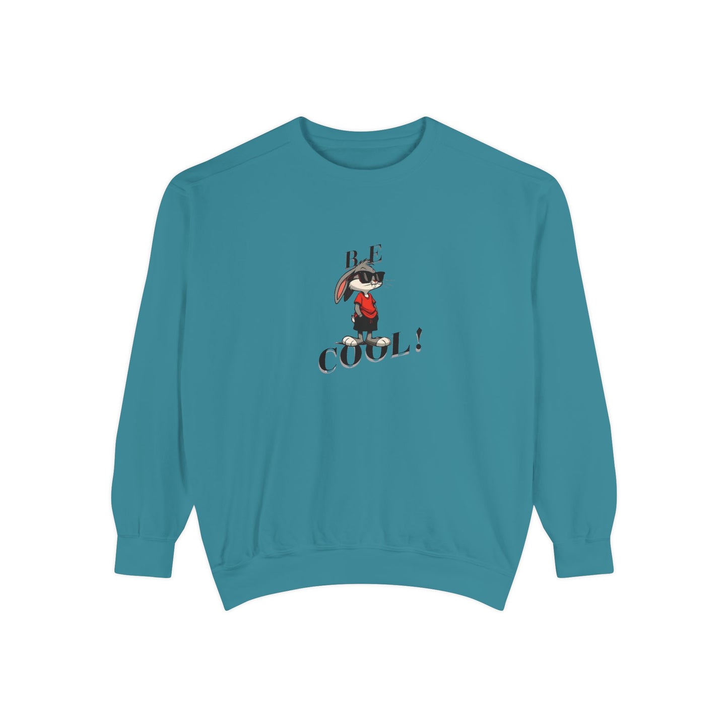 Cool Vibes Unisex Garment-Dyed Sweatshirt - Be Cool Design