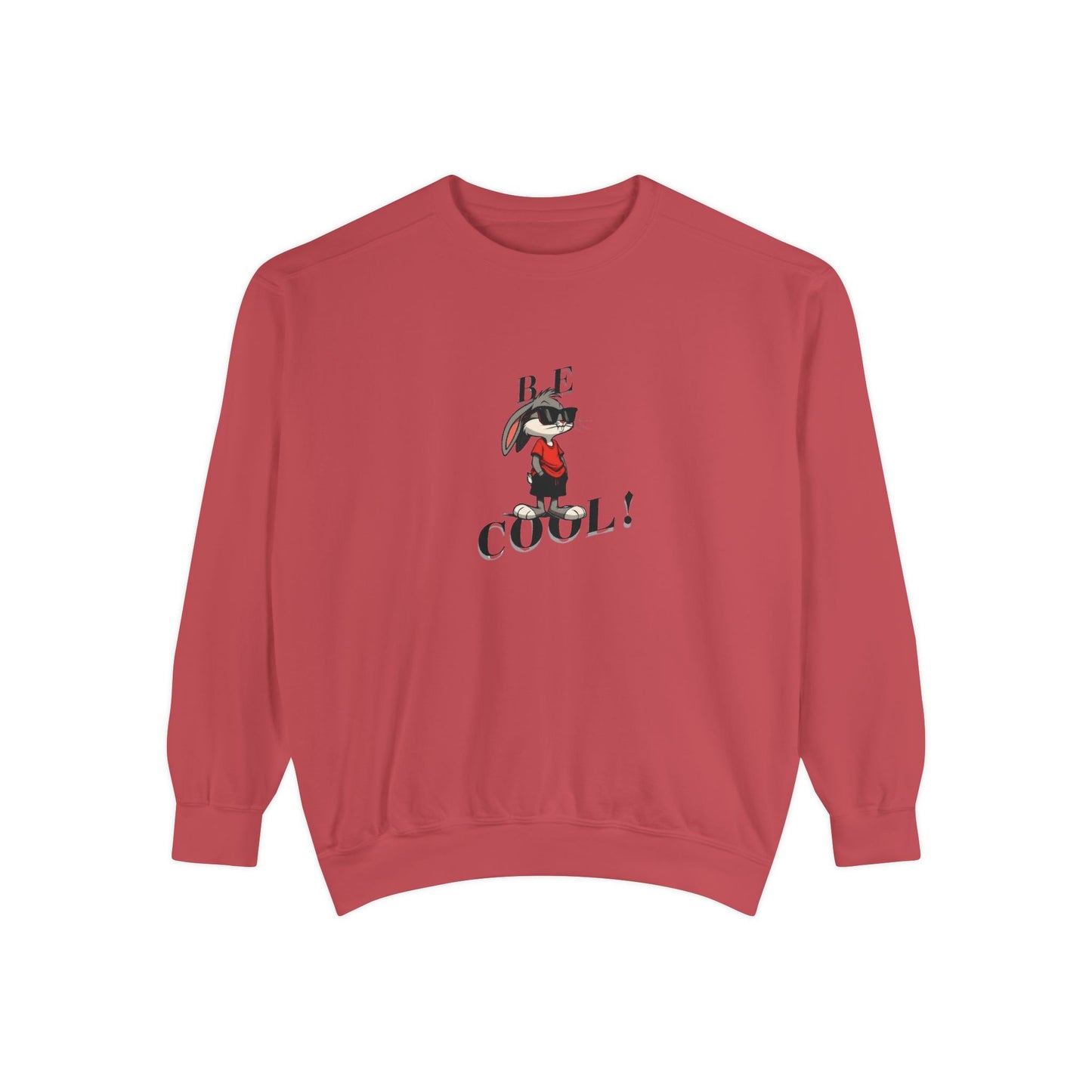 Cool Vibes Unisex Garment-Dyed Sweatshirt - Be Cool Design