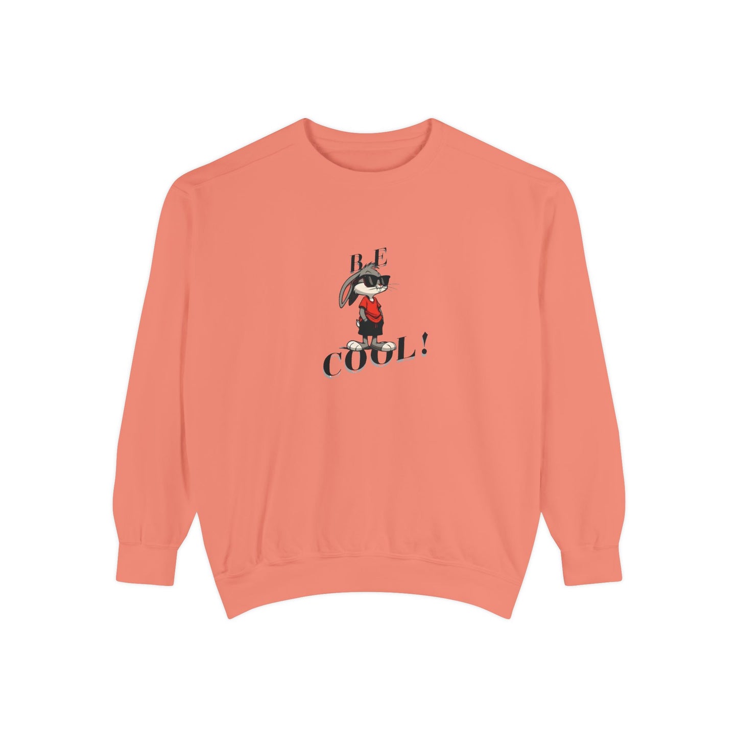Cool Vibes Unisex Garment-Dyed Sweatshirt - Be Cool Design