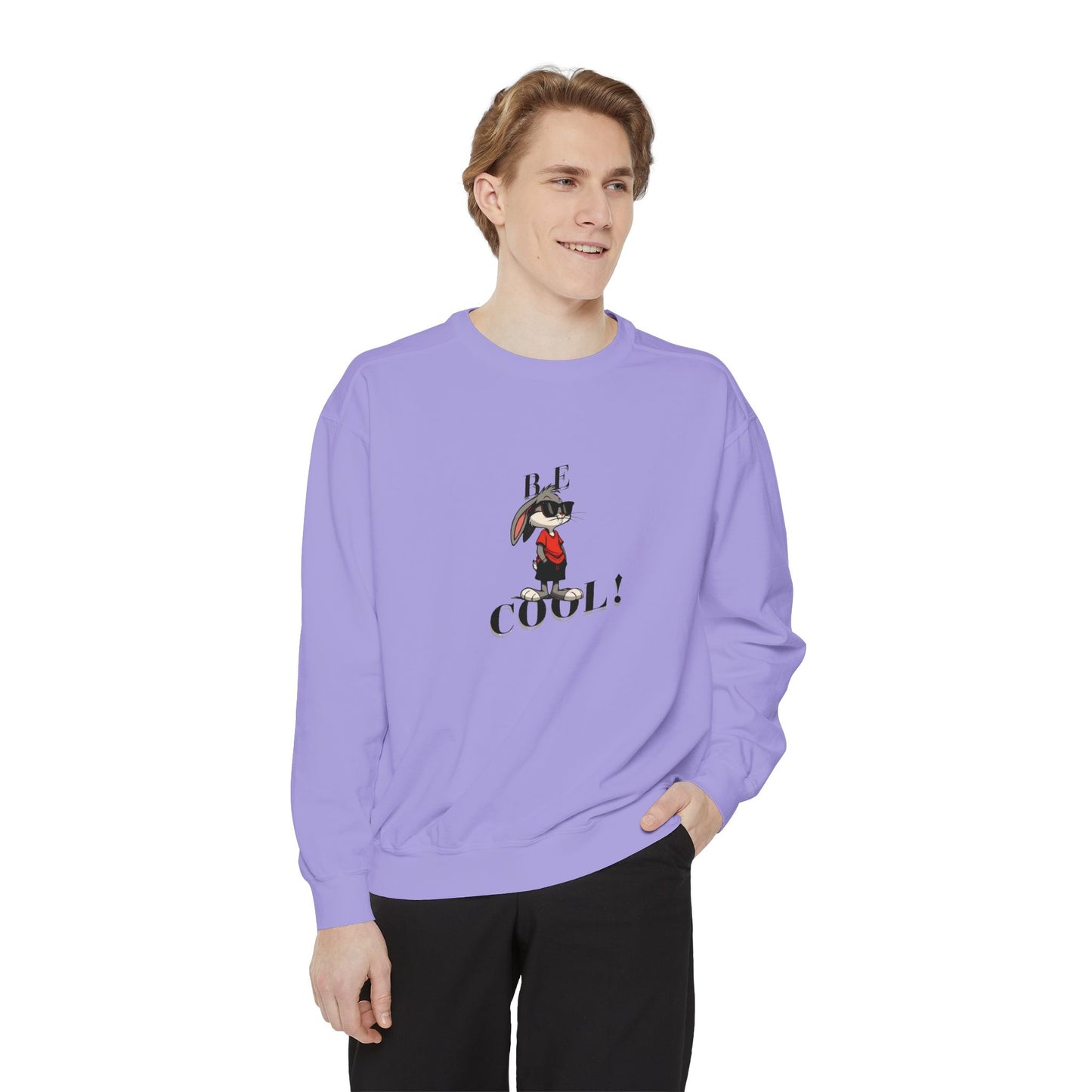Cool Vibes Unisex Garment-Dyed Sweatshirt - Be Cool Design