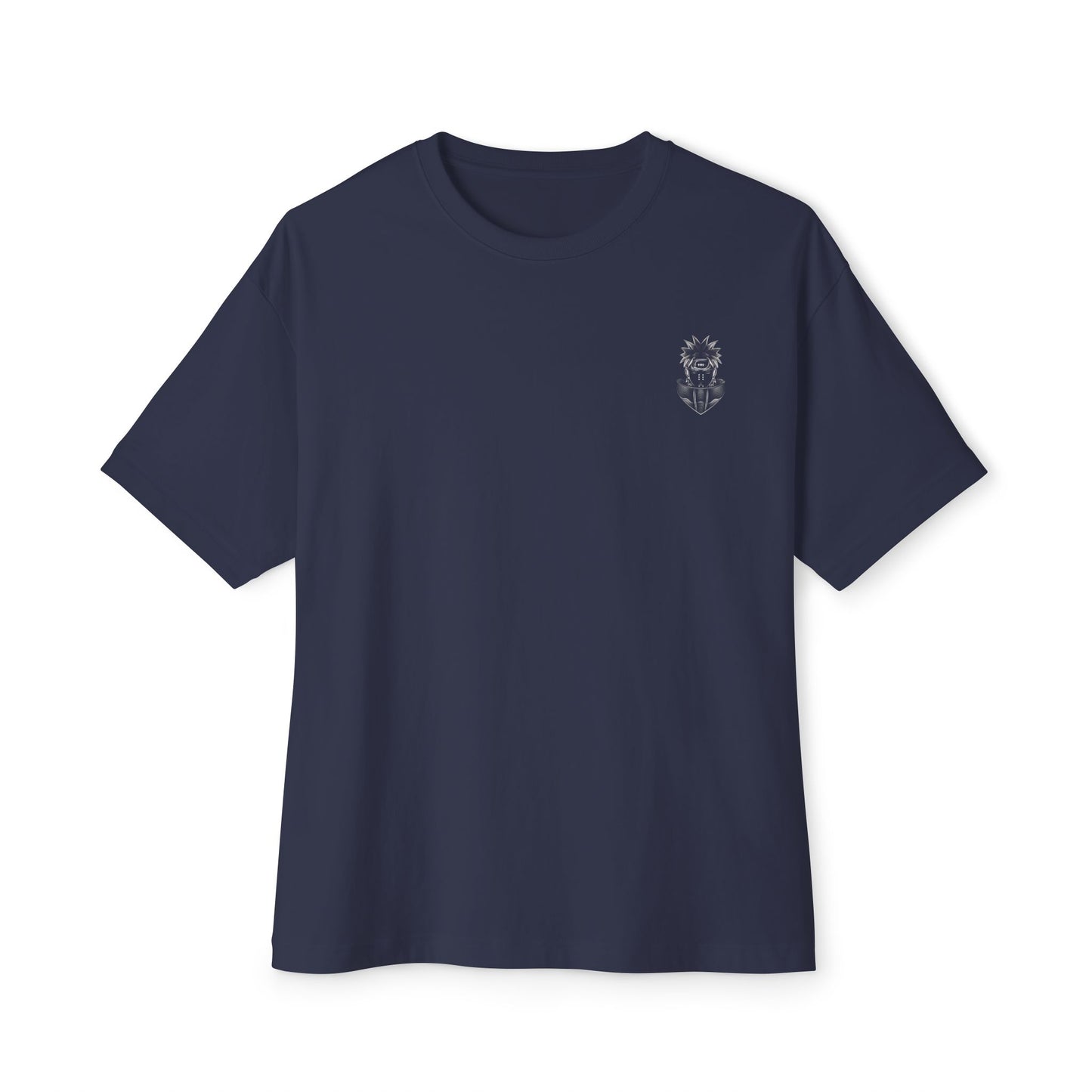 Graphic Oversized Boxy Tee - Unique Black Design for Casual Comfort