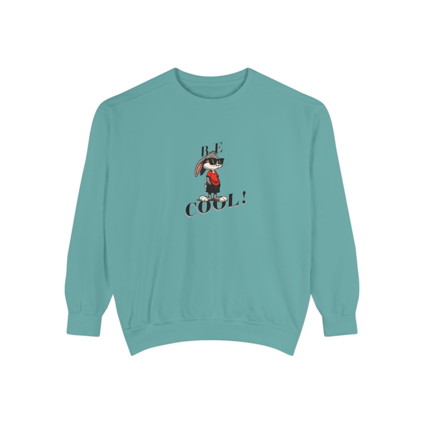 Cool Vibes Unisex Garment-Dyed Sweatshirt - Be Cool Design