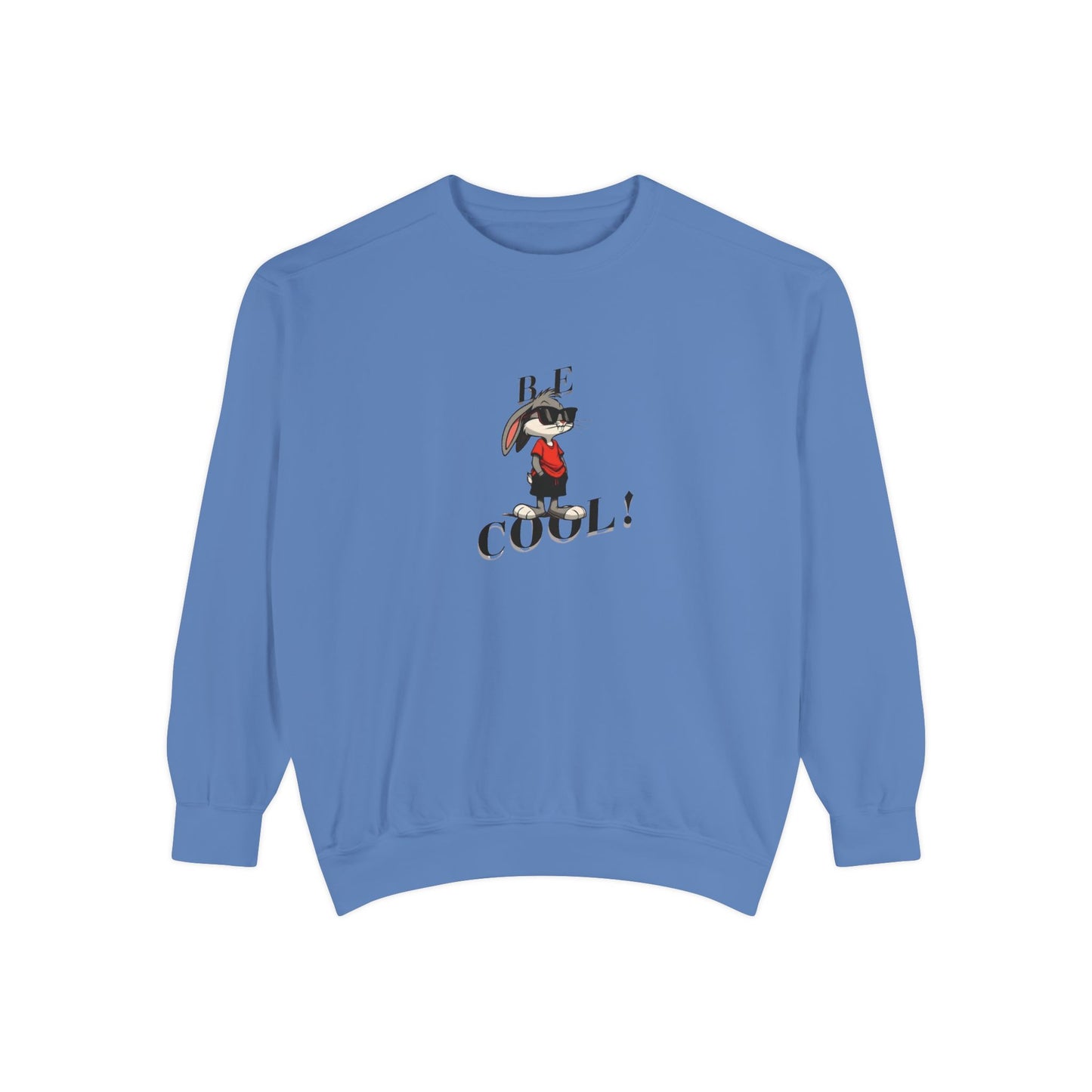 Cool Vibes Unisex Garment-Dyed Sweatshirt - Be Cool Design