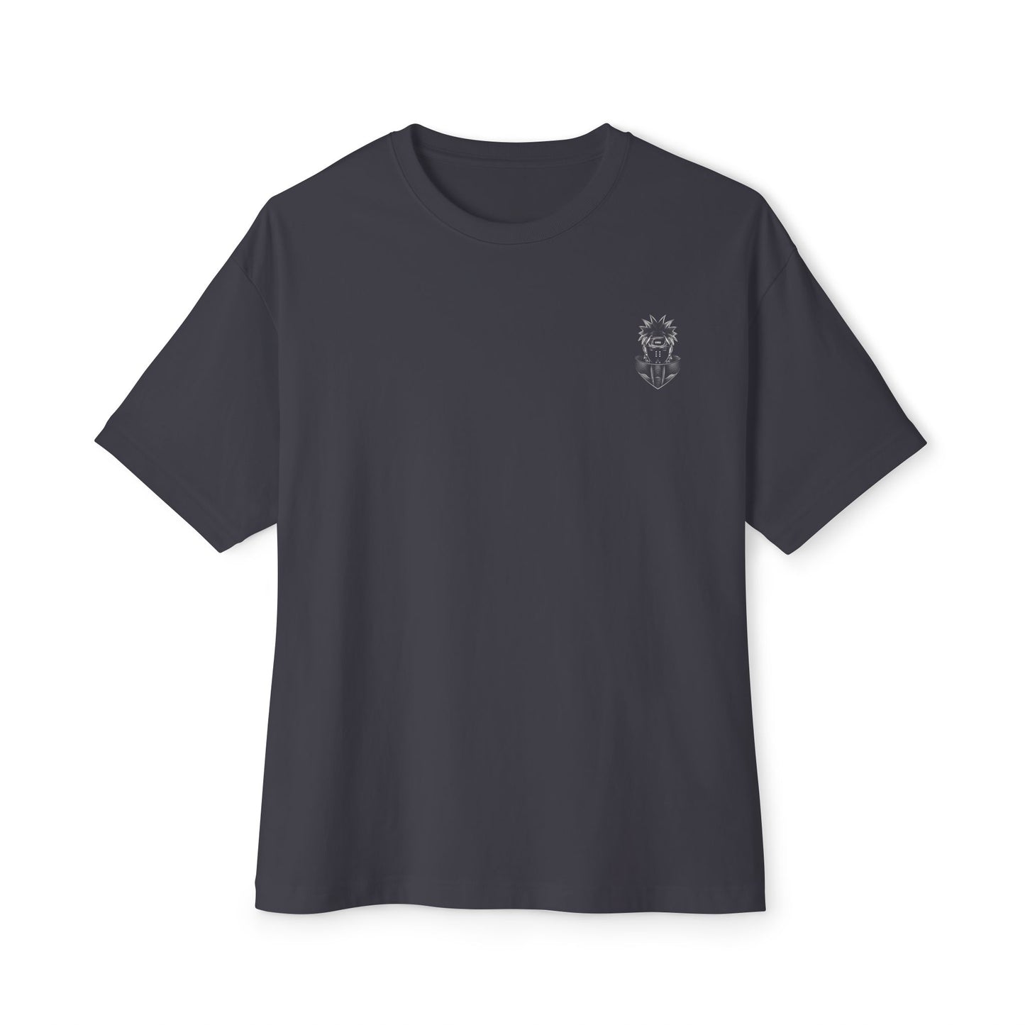 Graphic Oversized Boxy Tee - Unique Black Design for Casual Comfort