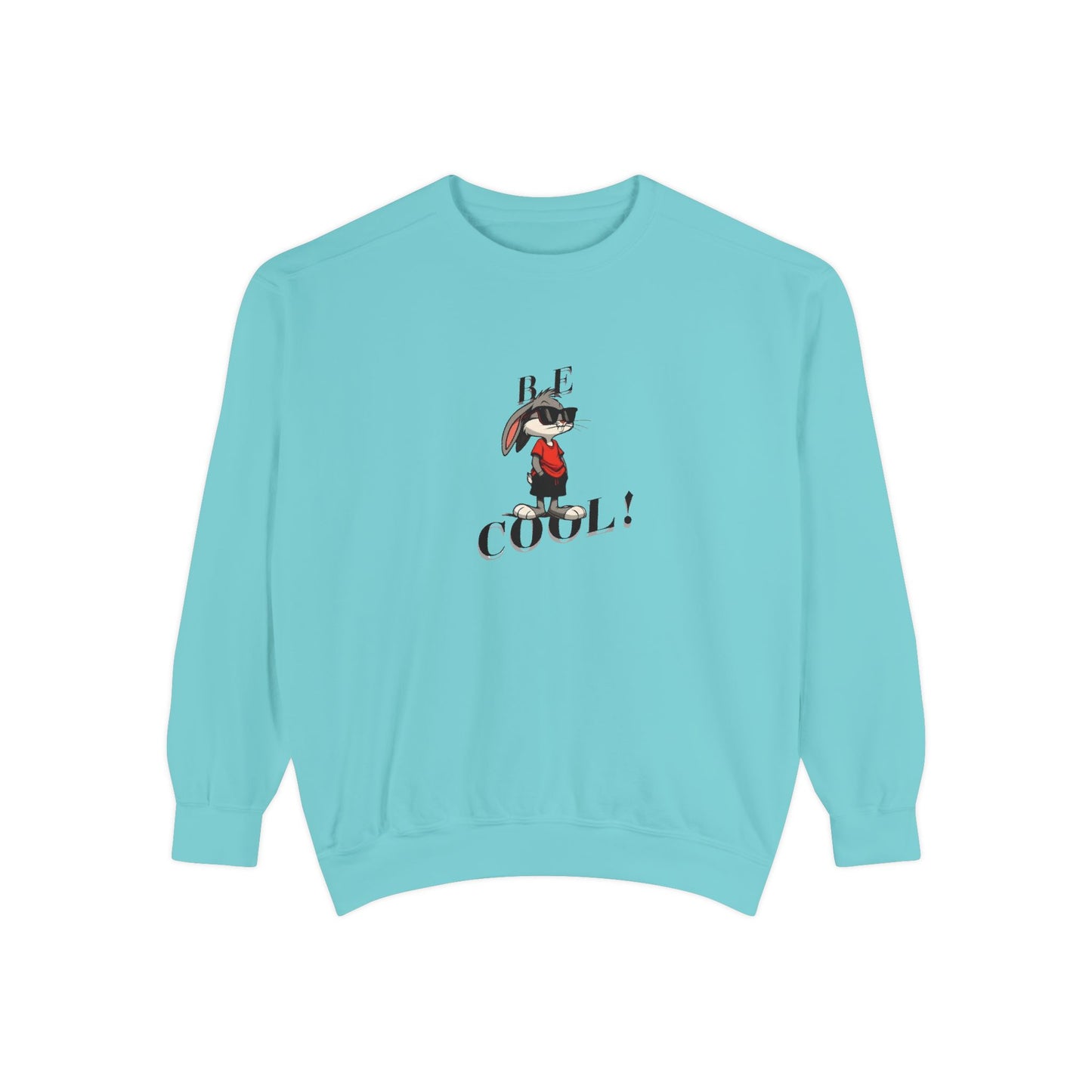 Cool Vibes Unisex Garment-Dyed Sweatshirt - Be Cool Design