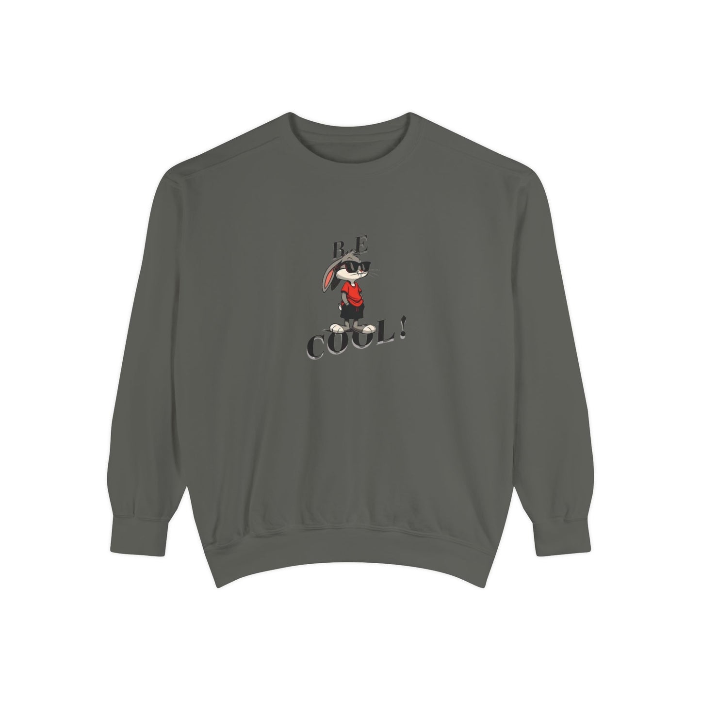 Cool Vibes Unisex Garment-Dyed Sweatshirt - Be Cool Design