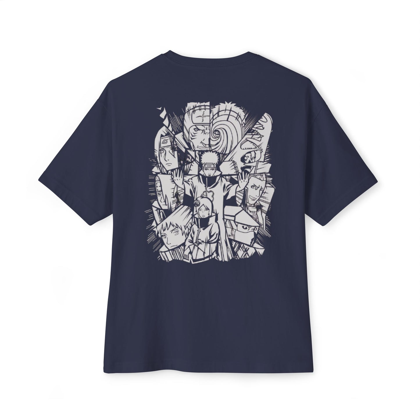 Graphic Oversized Boxy Tee - Unique Black Design for Casual Comfort