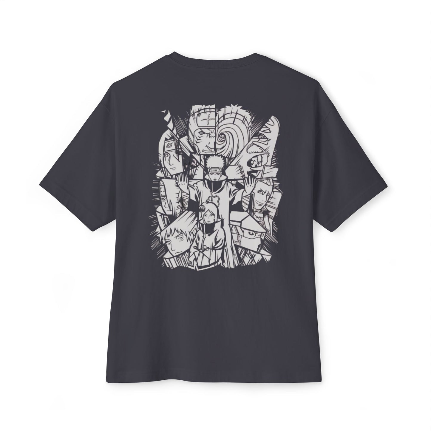 Graphic Oversized Boxy Tee - Unique Black Design for Casual Comfort