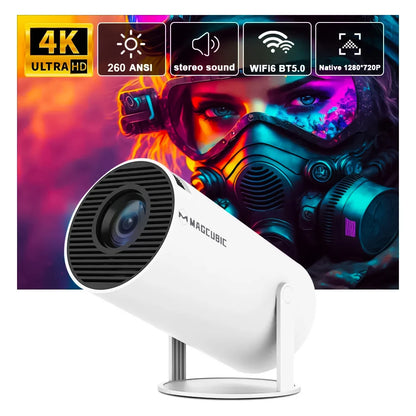 Magcubic 4K Wifi6 Projector Android 11 260  Home Cinema Outdoor portable HY300 Pro